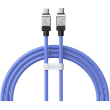 Baseus cable CoolPlay USB-C - USB-C 1m 100W blue
