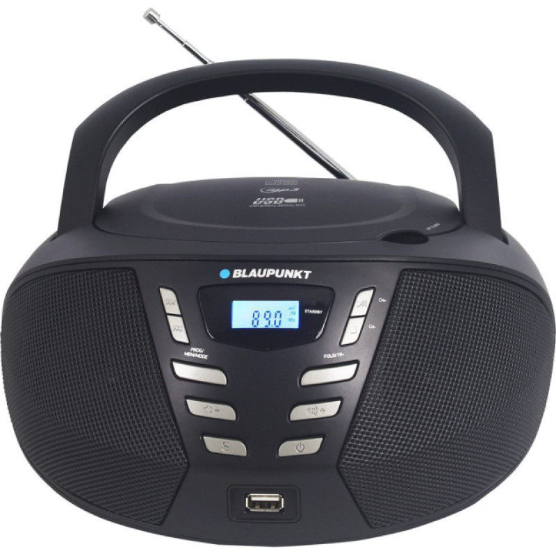 Blaupunkt boombox FM PLL CD|MP3|USB|AUX BB7BK