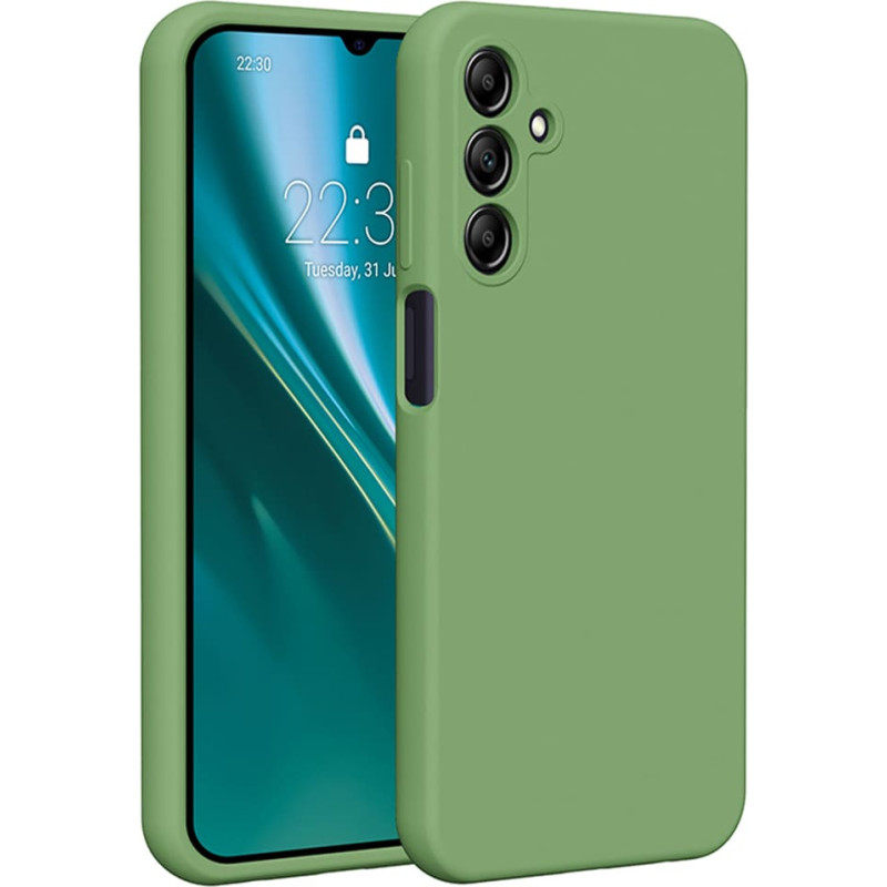 Etteri Silicone case for Samsung Galaxy A15 4G | A15 5G light green