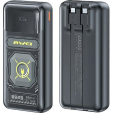 Awei PowerBank P99K 20000mAh 22.5Wczarny|black