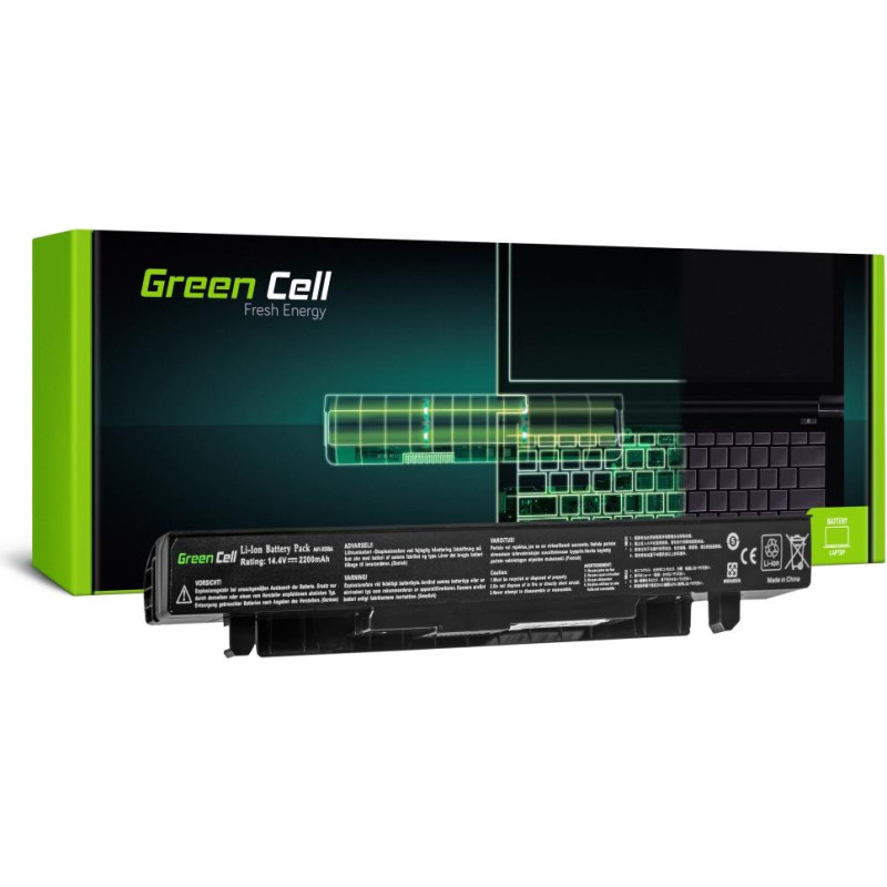 Green Cell Battery for Asus A450 A550 R510 X550 | 14 4V 2200mAh