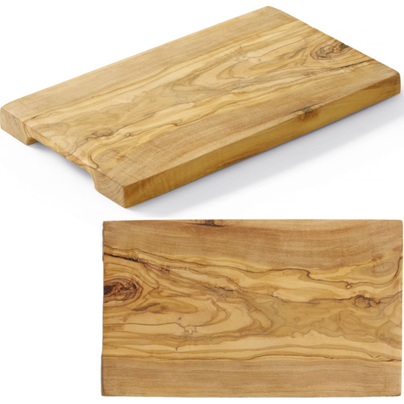 Hendi Olīvkoka taisnstūra servē&scaron;anas dēlis 250 x 150 x 18 mm - 505168