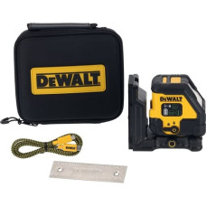 Dewalt-Maszyny pašizlīdzinošs šķērslāzers ar zaļu staru, diapazons līdz 45m, 10,8V/1,7Ah, USB, DEWALT [DCLE14201GB-XJ] korpuss
