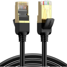 Ugreen STP RJ45 Cat 7 tīkla plākstera vada kabelis 5 m melns