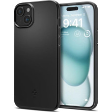 Spigen iPhone 15 Thin Fit aizsargvāciņš, melns