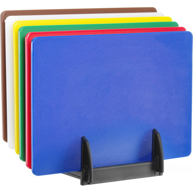 Hendi 6 kapā&scaron;anas dēļu komplekts ar statīvu 450 x 300 x 10 mm