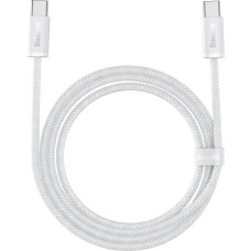 Baseus Dinamiskās sērijas USB-C kabelis — USB-C 100W 1m — balts