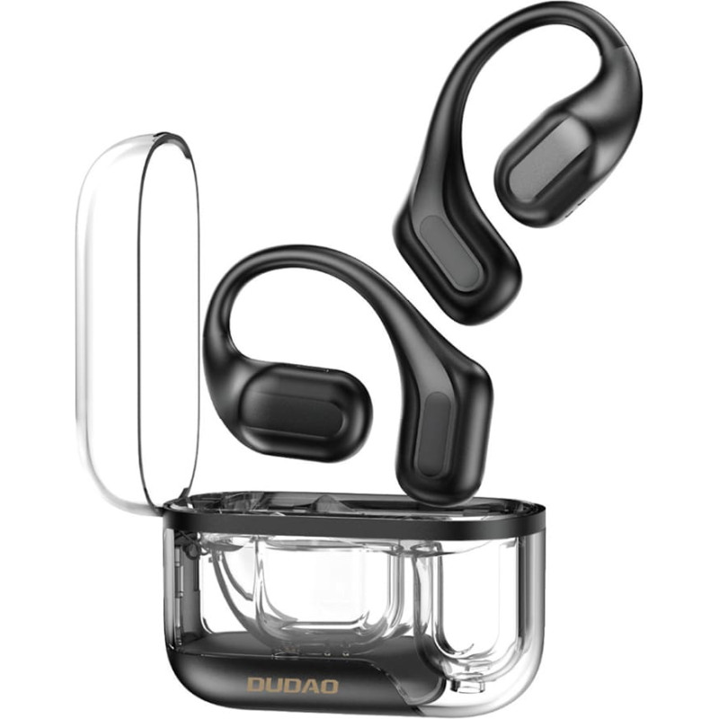 Dudao U17Pro bezvadu austiņas ar Bluetooth 5.3 un ANC&nbsp;&mdash; melnas