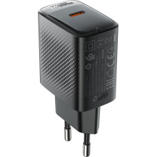 Acefast A104 GaN USB-C PD SFC 25W sienas lādētājs - melns