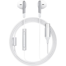 Acefast Vadu austiņas ar mikrofonu un tālvadības pulti USB-C 1,2 m — baltas