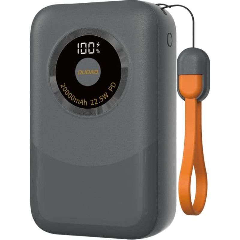 Dudao Powerbank K21Pro Mini 20000mAh 22,5W - pelēks