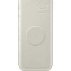 Samsung Induktīvā barošanas banka 10000mAh 2x USB-C 25W SFC — bēšs