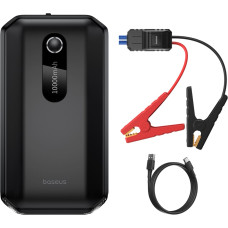 Baseus 3in1 Car Jump Starter Power Bank 10000mAh LED lukturītis - melns