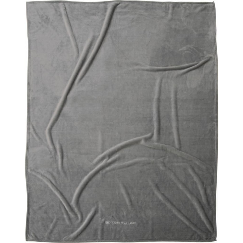 Segas izmešanas mikrošķiedras 150x200 Tom Tailor Graphite vienkrāsains