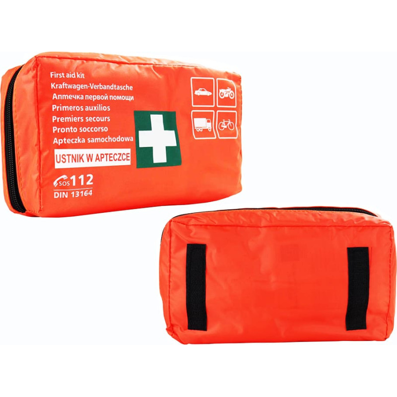 LTC First aid kit with mouthpiece DIN 13164