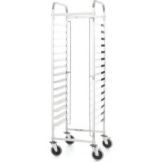 Hendi Transporta ratiņi ēdināšanas paplāšu transportēšanai 15x 600x400 mm Kitchen Line - 813287