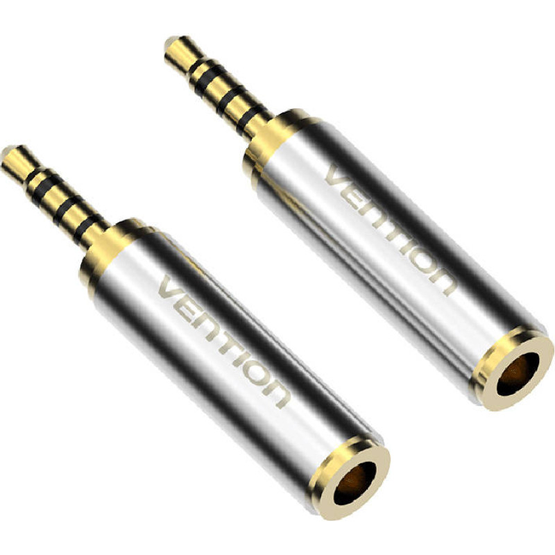 Vention audio adapter, Vention VAB-S02, 3.5mm (female) to mini jack 2.5mm (male), (gold)