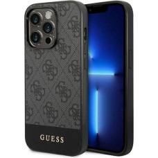 Guess 4G Stripe Case for iPhone 14 Pro Grey