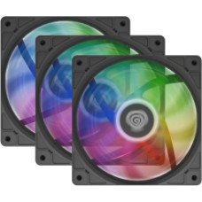 Dzesētājs Genesis OXAL 120 3-pack Black ARGB