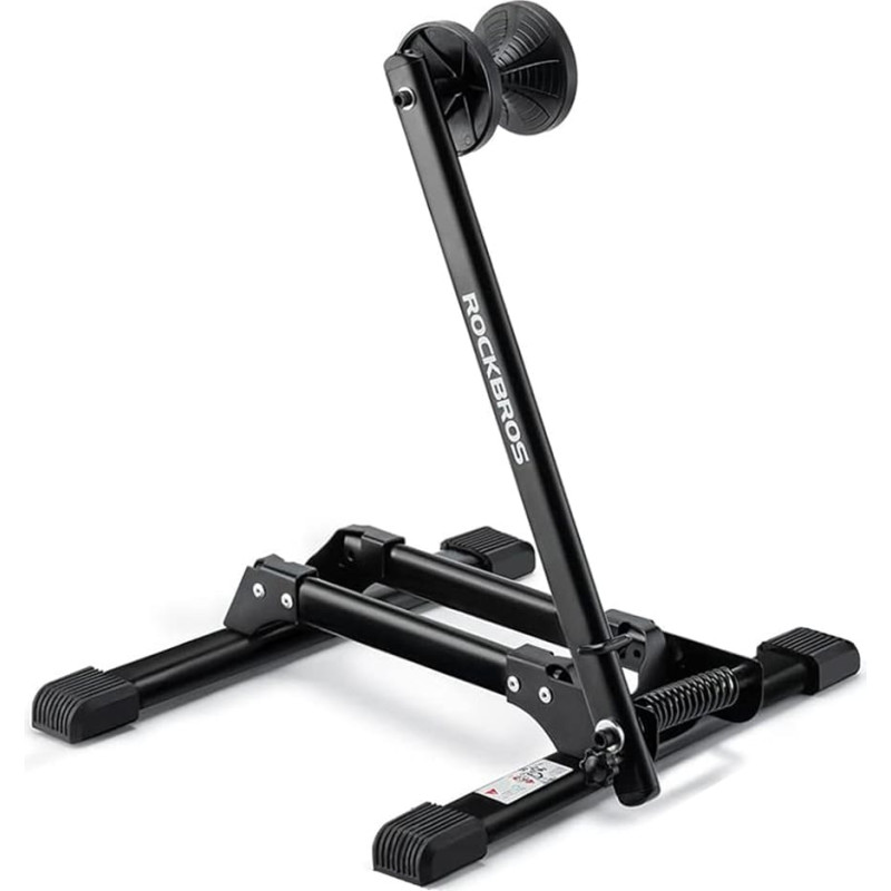 Rockbros Velosipēdu statīvs priek&scaron;ējam ritenim, stabils, salokāms - melns