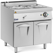 Royal Catering Elektriskā tvertne ar krāna skapi 2x GN 1/2 2x GN 1/3 6000 W
