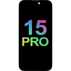 Mecanico Soft OLED Screen Incell for Iphone 15 Pro black with frame (Support IC Transplant)
