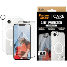 Zestaw ochronny CARE by PanzerGlass      Flagship 3w1 Etui+Szkło+Lens do iPhone 16e