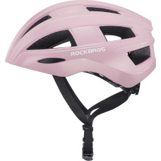 Rockbros Bike Helmet with Built-in Light - Pink