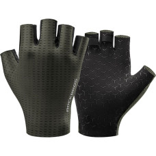 Rockbros Breathable Short Finger Cycling Gloves, Size: S - Green