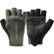 Rockbros cycling gloves spring|summer|autumn, short fingers, size: XL - green
