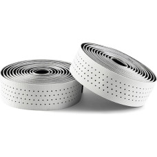 Rockbros Perforated Silicone Handlebar Tape - White