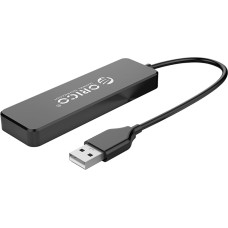 Orico Hub FL01 dokstacijas sadalītājs USB-A līdz 4x USB-A — melns