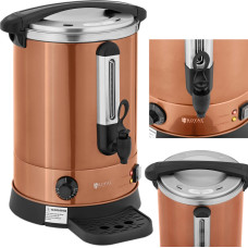 Royal Catering Divsienu ūdens sildītājs ar notecināšanas tvertni 13,5 L 2500 W oranžs