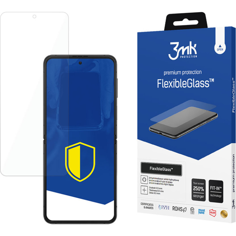 Samsung Galaxy Z Flip4 (Front) - 3mk FlexibleGlass™ screen protector