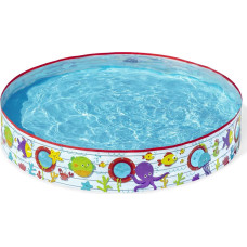Bestway Bērnu izplešanās baseins ar zivtiņām 152 x 25 cm 55029