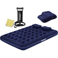 Bestway Piepūšamais matracis 203x152x22 cm ar virzuļsūkni 67374