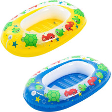 Bestway Pludmales pontons peldēšanai 102 x 69 cm 34037 dzeltens
