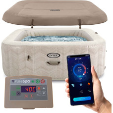 Intex Piepūšamā SPA ar hidromasāžu 6 personām 28472