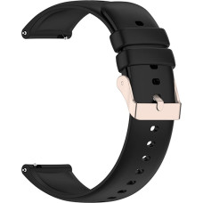 Hurtel Silikona siksniņa Xiaomi Mi Watch/Amazfit GTR 47mm - melna