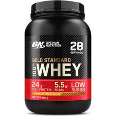Optimum Nutrition Gold Standard 100% Whey sūkalu proteīns - Šokolādes zemesriekstu sviests 900 g