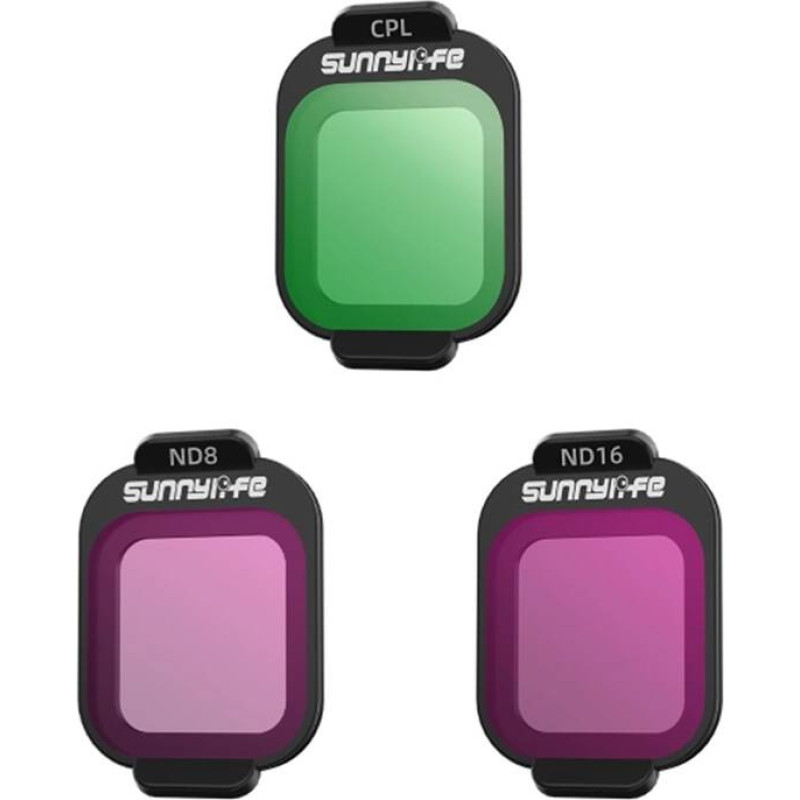 Sunnylife Filtry CPL, ND8, ND16 Sunnylife do DJI Flip