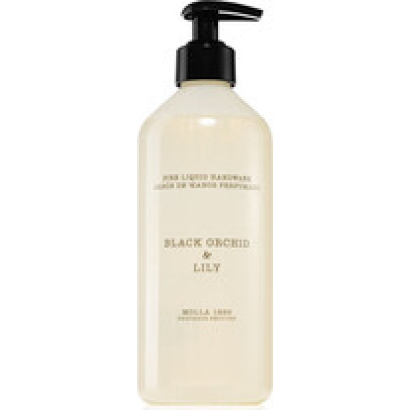 Cereria Mollá Black Orchid & Lily Hand Wash - Perfumed liquid hand soap.
