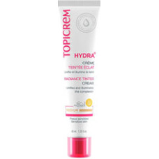 Topicrem Hydra+ Radiance Tinted Cream SPF 50 - Toning Face Cream 40 ml.
