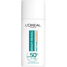 L&acute;or&eacute;al Bright Reveal Daily Fluid SPF 50+ - Brightening Tinted Fluid.