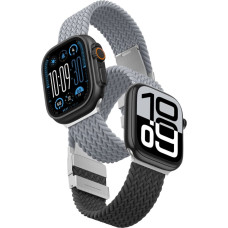 Amazingthing Set of 2 AmazingThing Blend Band for Apple Watch 45|46|49mm - Grey-Black|Grey