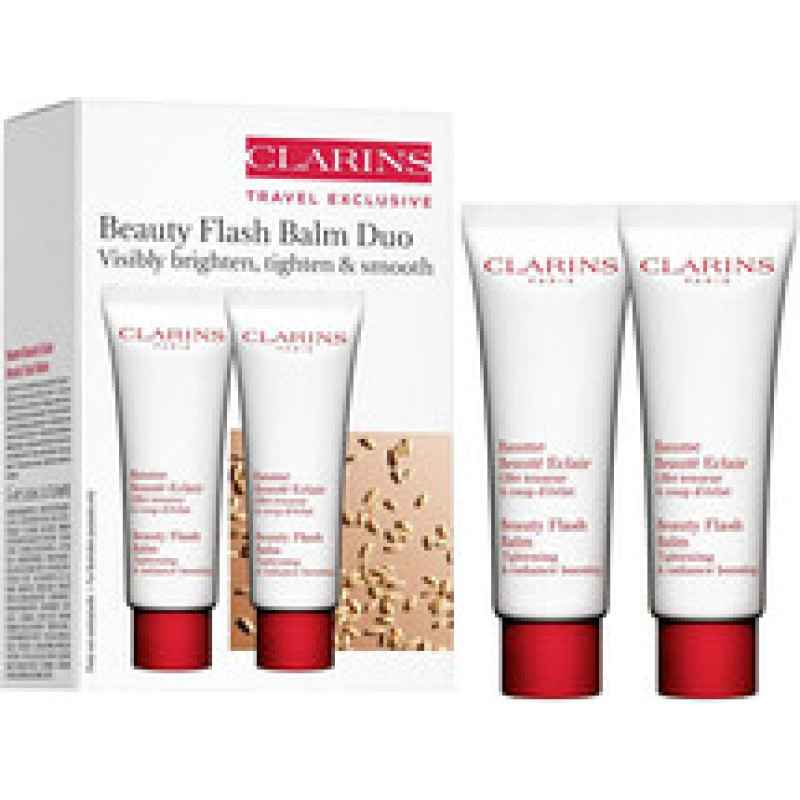 Clarins Beauty Flash Balm Duo Set - Gift Set.