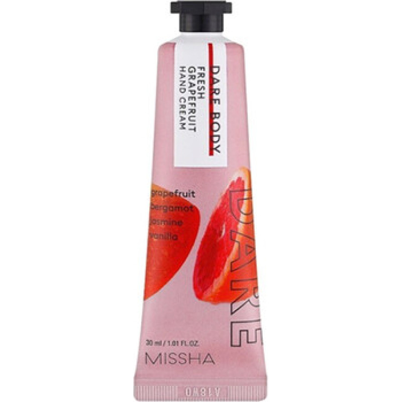 Missha Dare Body Fresh Grapefruit Hand Cream - Hydrating hand cream.
