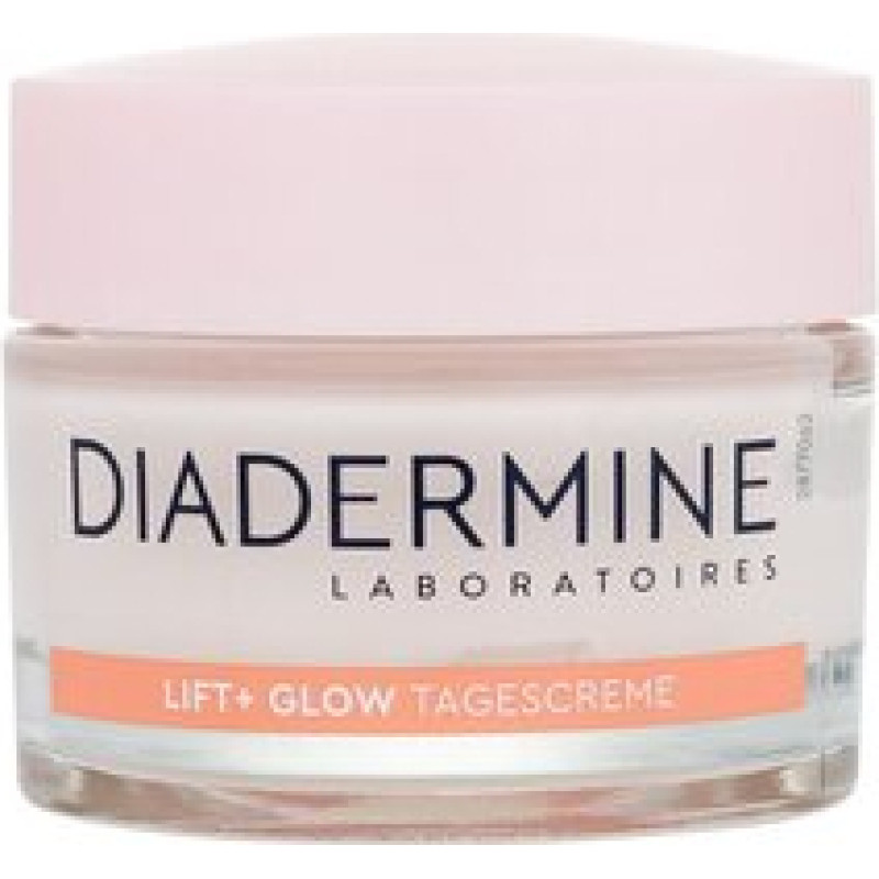 Diadermine Lift+ Glow Anti-Age Day Cream - Brightening and Firming Daily Face Cream.