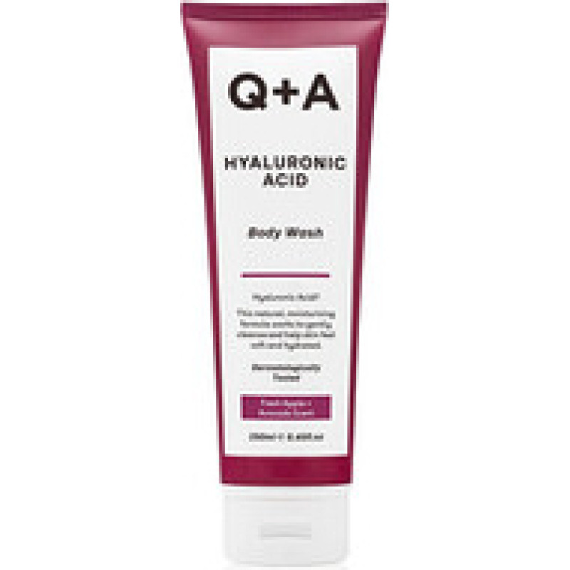 Q+A Hyaluronic Acid Body Wash - Shower gel with hyaluronic acid.