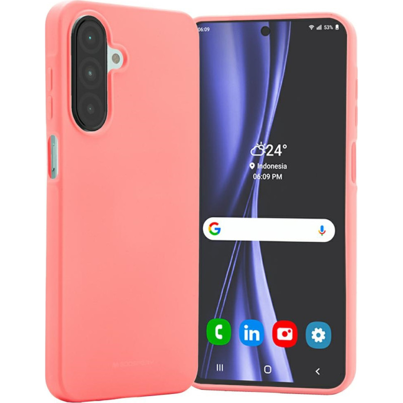Etui Mercury Soft A26 A266 różowy|pink
